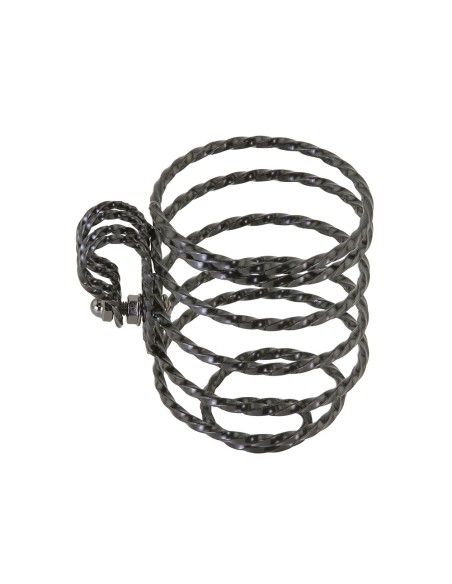 Lowrider Square Twisted Cup Holder Black.